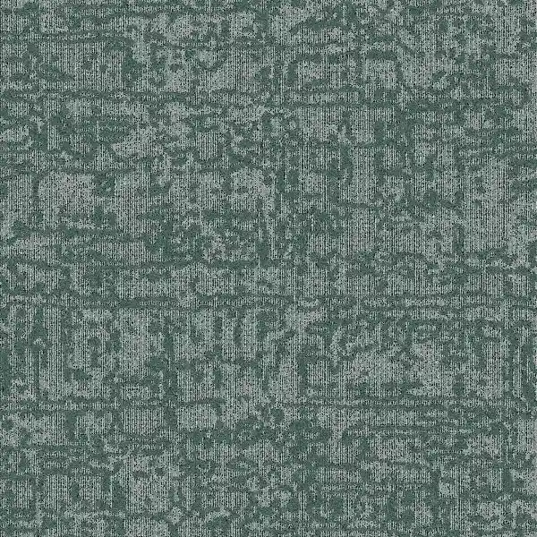 Green and gray carpet pattern