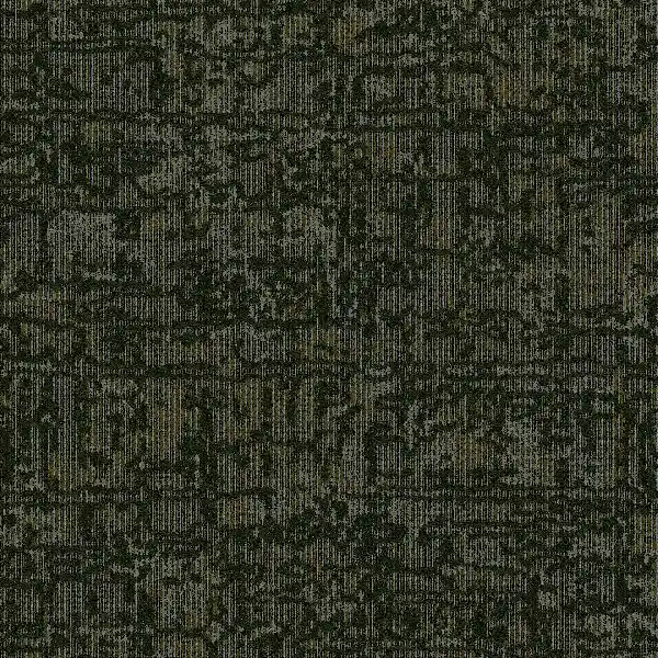 Green, gray, and black carpet pattern
